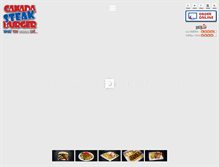 Tablet Screenshot of canadasteakburger.com